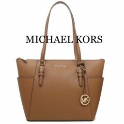 Show details for Michael Kors Large Leather Tote Picture of Michael Kors Large Leather Tote