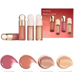 Show details for Rare BEAUTY Mini Blush & Highligher 4-Piece Set Picture of Rare BEAUTY Mini Blush & Highligher 4-Piece Set