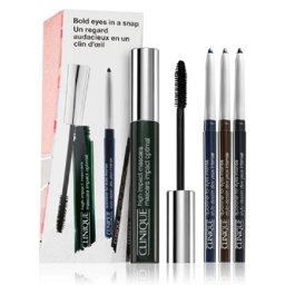 Show details for Clinique, Set, Bold Eyes In A Snap Eyeliner and Mascara Set, 4pc Picture of Clinique, Set, Bold Eyes In A Snap Eyeliner and Mascara Set, 4pc