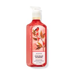 Show details for Pink Peach Blossom Bath and Body Works gel hand soap Picture of Pink Peach Blossom Bath and Body Works gel hand soap