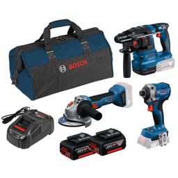 Show details for Bosch 3-Tools Set 18V Picture of Bosch 3-Tools Set 18V