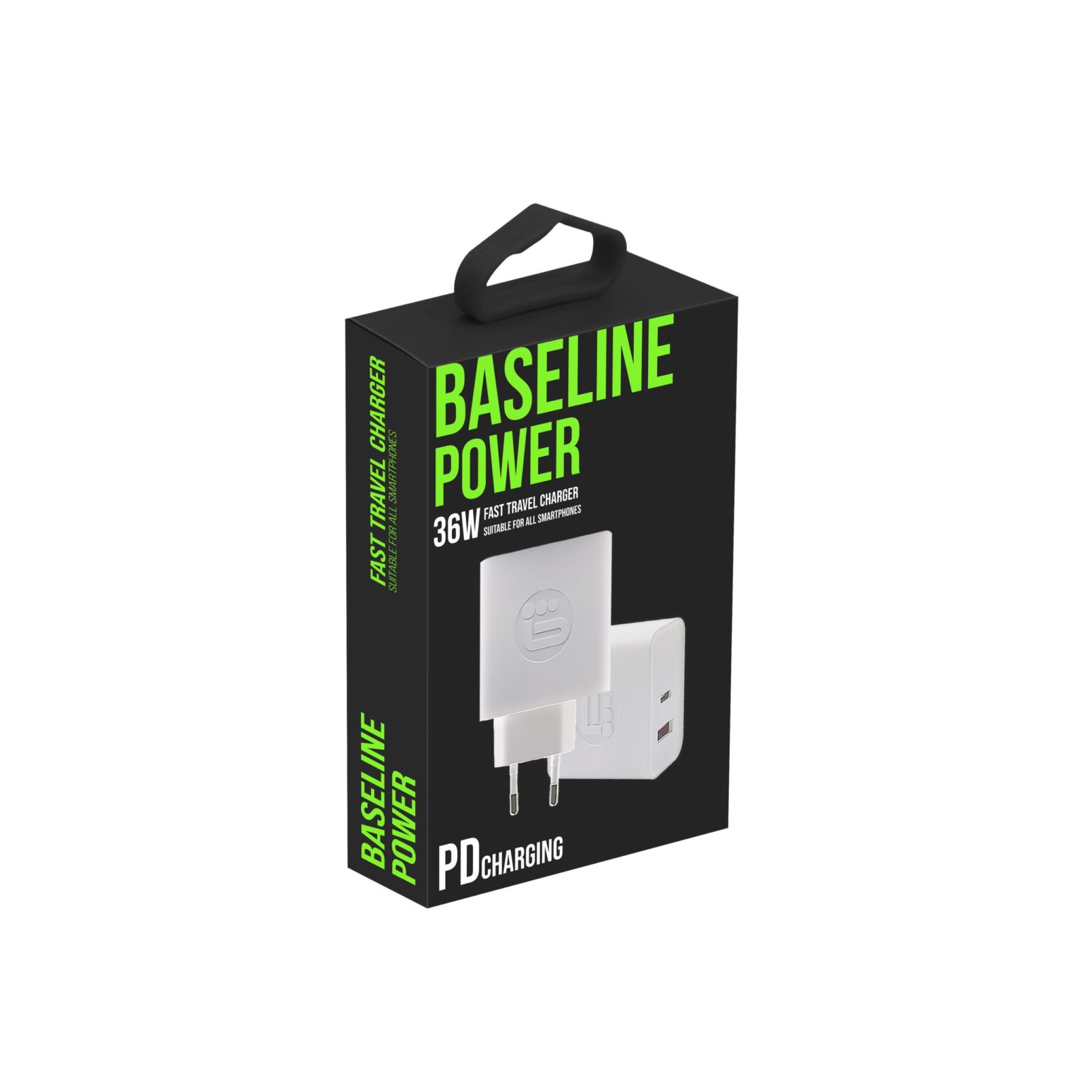 Picture of Baseline power 36w fast is a very fast home charger