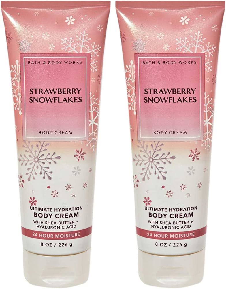 Picture of Strawberry Snowflakes Bath and Body works 