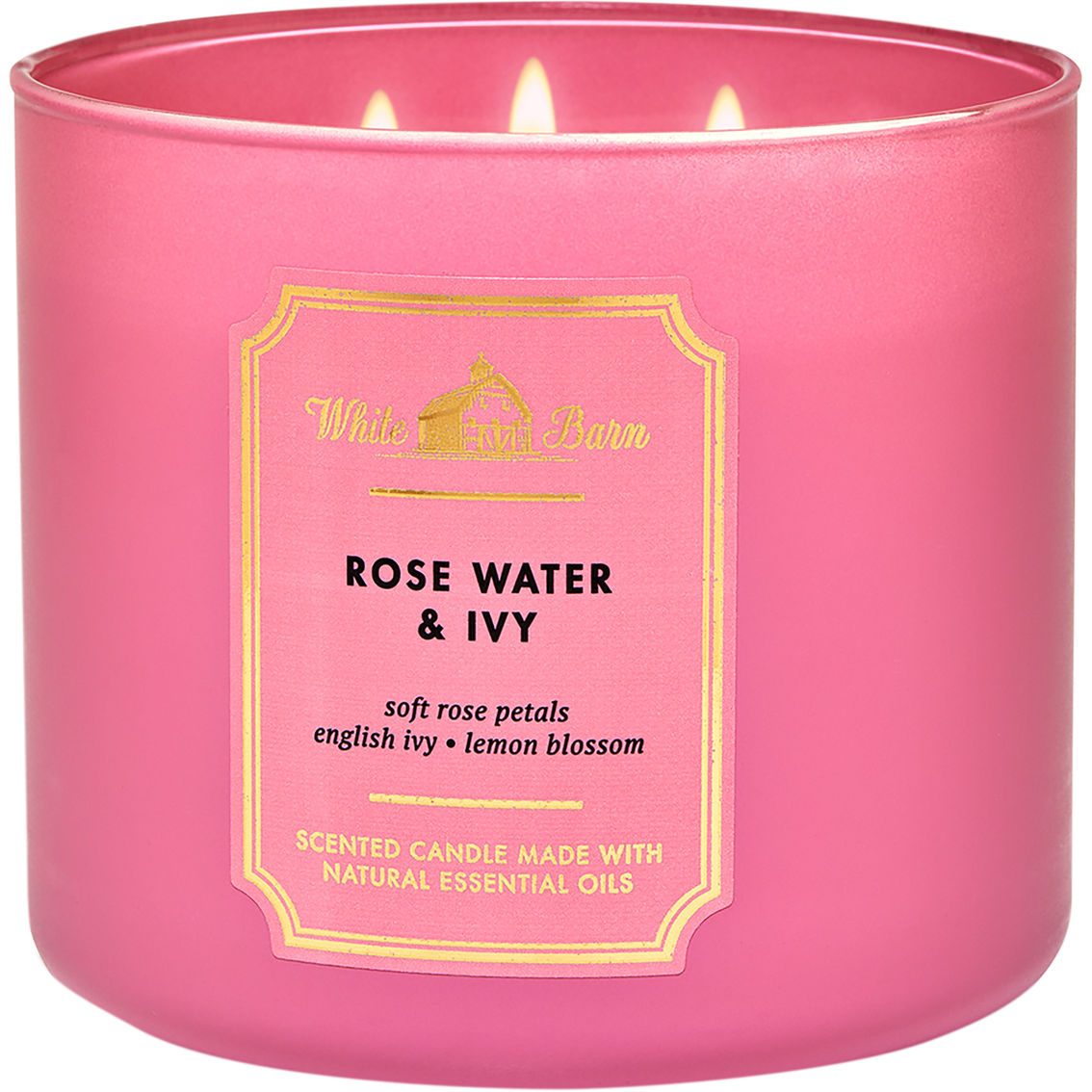 Picture of Rose water & IVY Bath and Body Works Candles