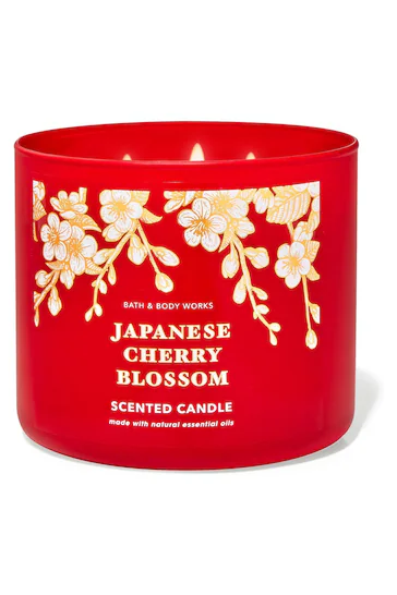 Picture of Japanese Cherry Blossom Bath and Body Works Candles