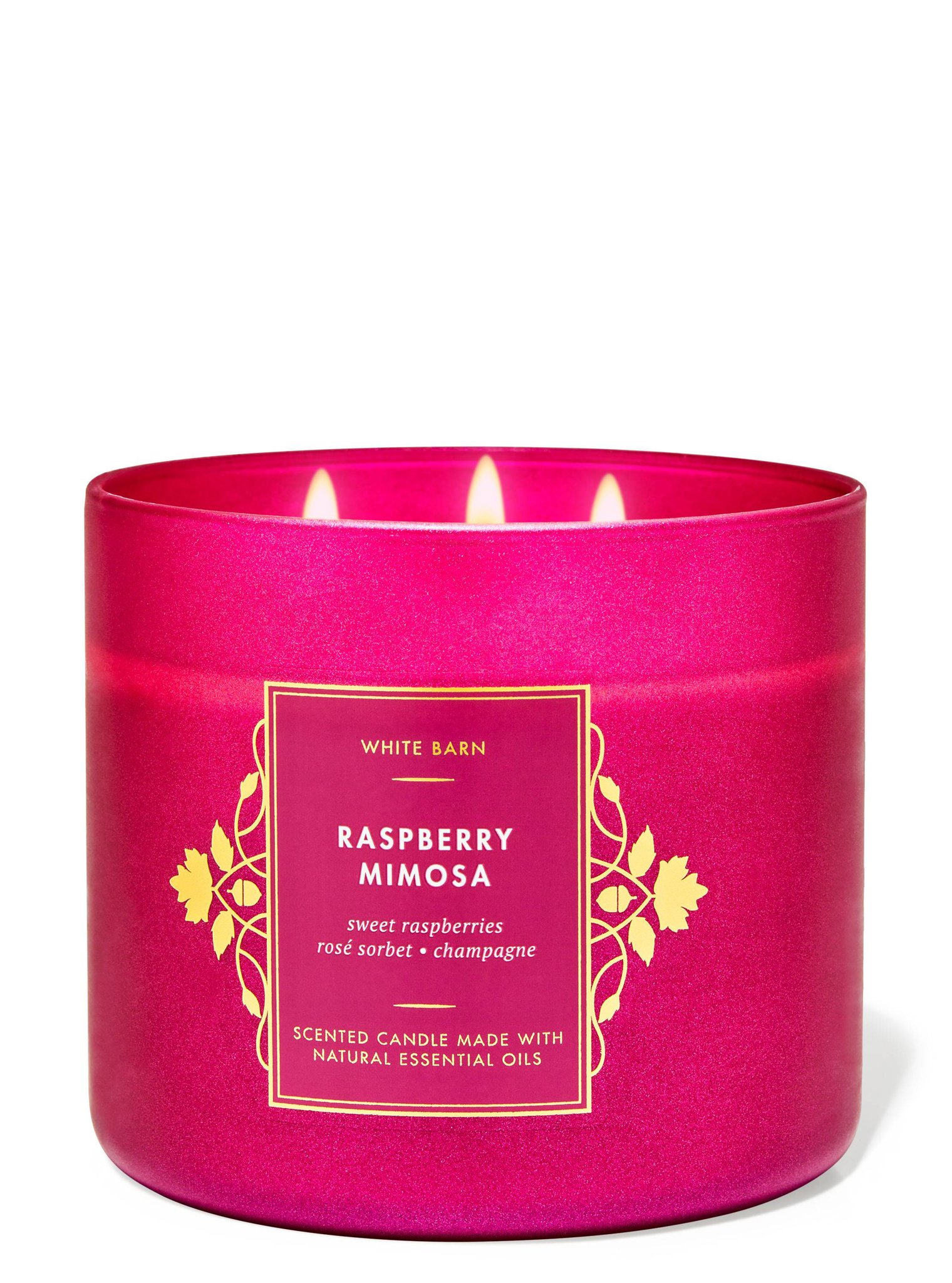 Picture of Raspberry mimosa Bath and Body Works Candles