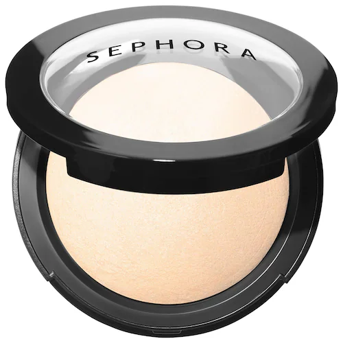 Picture of SEPHORA COLLECTION Microsmooth Multi-Tasking Baked Face Powder Foundation / Color: 05 Porcelain - fair with pink undertones