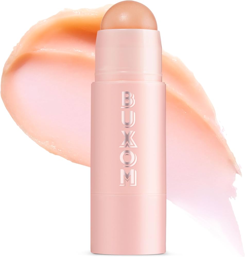 Picture of BUXOM Power-Full Plumping Lip Balm, Tinted Lip Balm Plumper, Enhancing & Hydrating Lip Moisturizer Formulated with Peptides " BIG O"