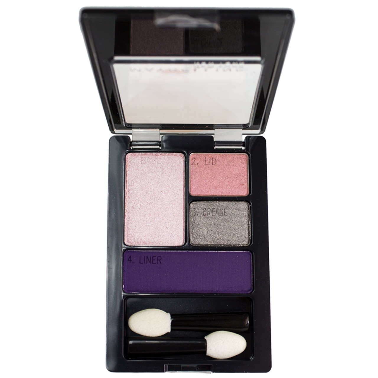 Picture of Maybelline Expert Wear Eyeshadow Quad In Luminous Lilacs 07 Shade