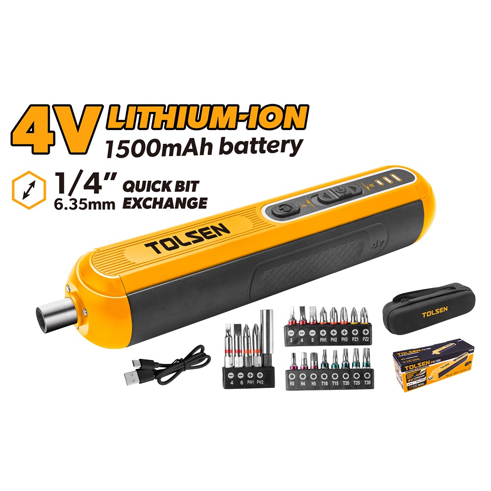 Picture of Tolsen Cordless Screwdriver 4V