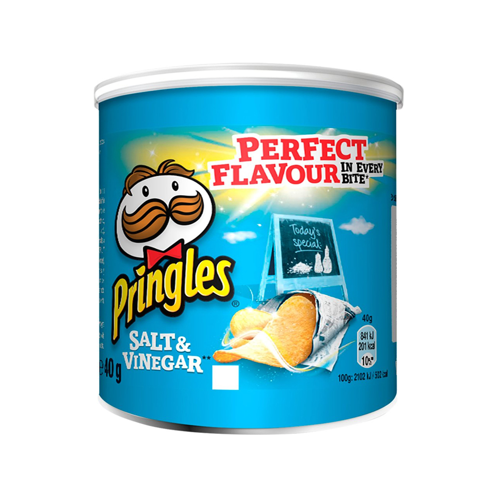 Picture of Pringles vinegar and salt 40G