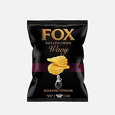 Picture of Fox potato chips vinegar and sea salt 