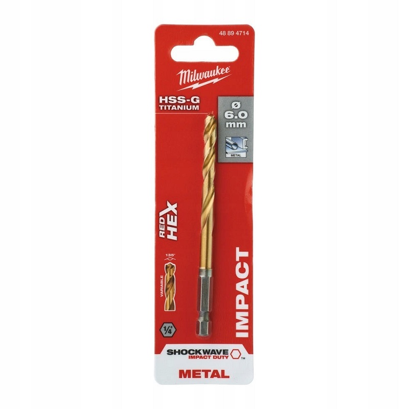 Picture of Milwaukee Metal Drill Bit 6mm