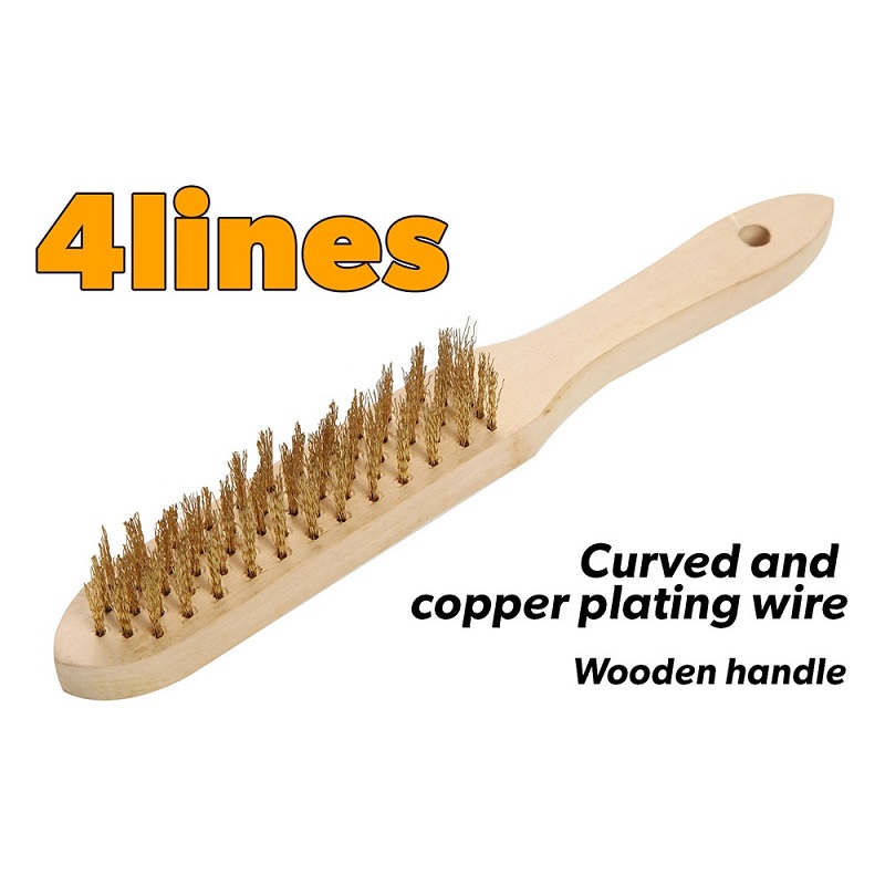 Picture of Tolsen 4 lines wire brush