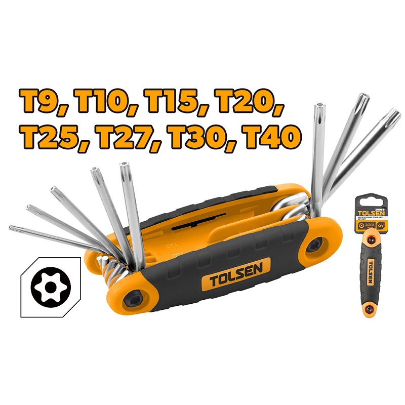 Picture of Tolsen 8pcs torx set