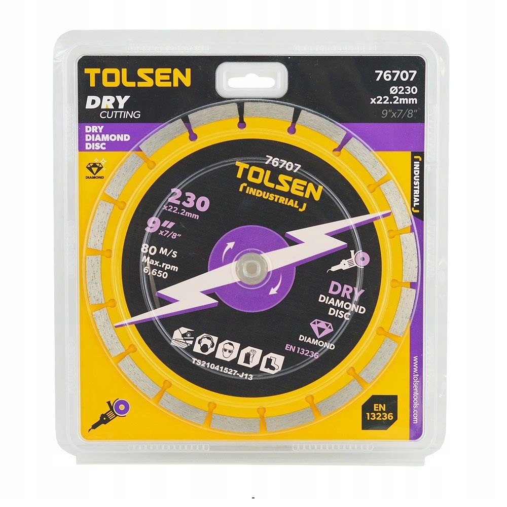 Picture of Tolsen diamond disc 9"