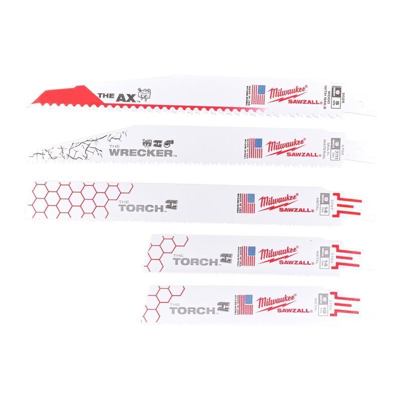 Picture of Milwaukee SAWZALL 3pcs Blade Set