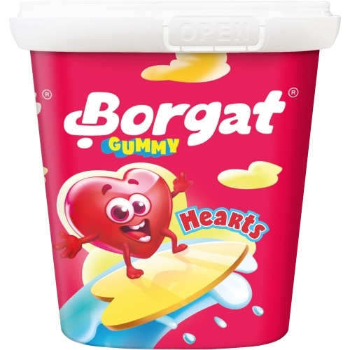 Picture of Borgat Gummy Hearts 160g (1)