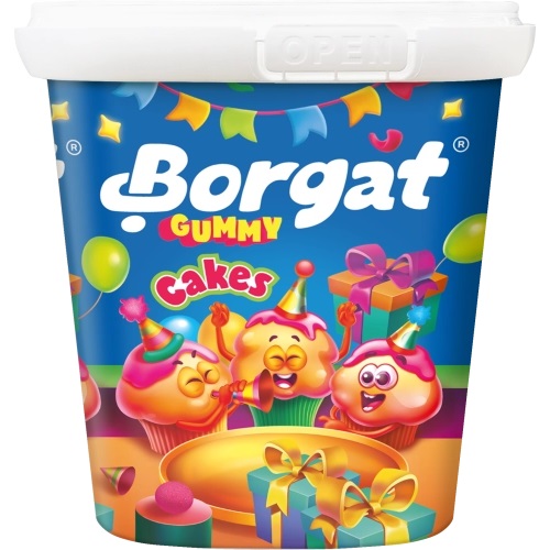 Picture of Borgat Gummy Cakes 160g (1)