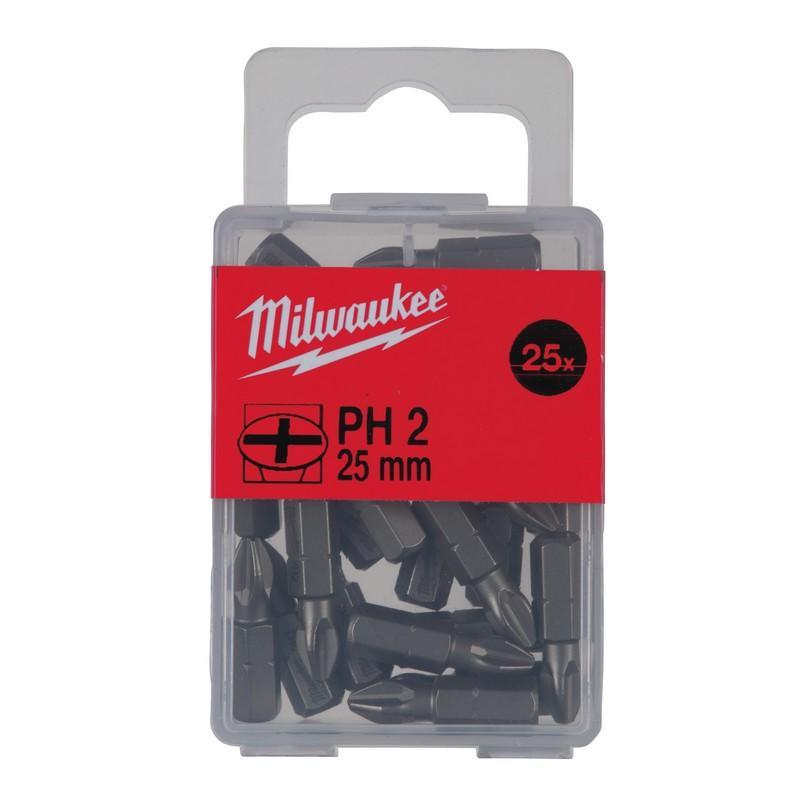 Picture of Milwaukee PH2*25mm Screwdriving Bits (25pcs)
