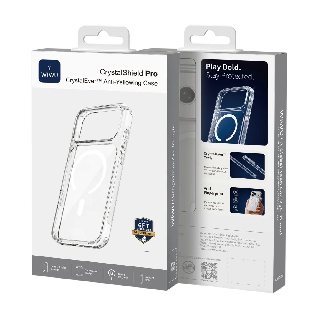 Picture of WiWU Case Crystal Shield Pro Anti-Yellowing